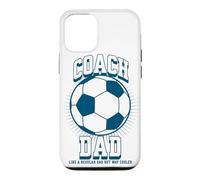 Carcasa para iPhone 12/12 Pro Soccer Coach Dad Like a Regular Dad but Way Cooler Soccer