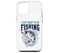 Carcasa para iPhone 12/12 Pro Solo Quiero IR a Pescar