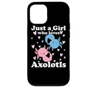 Carcasa para iPhone 12/12 Pro Sólo una Chica Que ama a los Axolotl Axolotl Cute Kawaii Des
