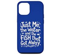 Carcasa para iPhone 12/12 Pro Solo yo, el Agua y el pez Que se escapó: Divertida Pesca