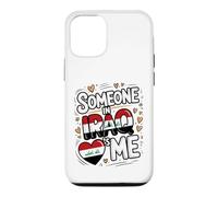 Carcasa para iPhone 12/12 Pro Someone In Iraq Loves Me Heart Iraq Flag