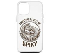 Carcasa para iPhone 12/12 Pro Sometimes I Just Be Spiky Funny Grumpy Uromastyx Lagarto