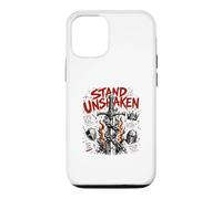 Carcasa para iPhone 12/12 Pro Sostenga la fe inquebrantable sobre el Miedo a Las Escrituras cristianas