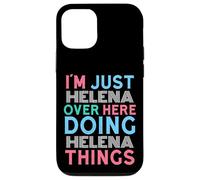 Carcasa para iPhone 12/12 Pro Soy Helena aquí Haciendo Helena Things Nombre
