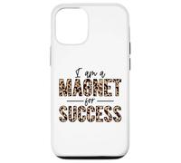 Carcasa para iPhone 12/12 Pro Soy un imán para el éxito Orgulloso Positivo Inspirar motivar