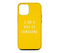 Carcasa para iPhone 12/12 Pro Soy un Rayo de Sol Declaración motivadora Inspiradora