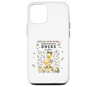 Carcasa para iPhone 12/12 Pro Special Needs Mom Autism Caregivers Cute Mama Duck