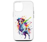 Carcasa para iPhone 12/12 Pro Splash Art Jack Russell