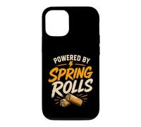 Carcasa para iPhone 12/12 Pro Spring Rolls Eating Asian Food Funny