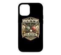 Carcasa para iPhone 12/12 Pro Squadra Italiana di giocatori di Bocce retrò Bocce Player