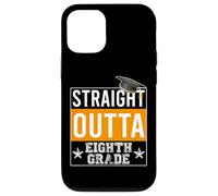 Carcasa para iPhone 12/12 Pro Straight Outta 8th Grade Graduation