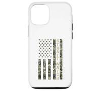 Carcasa para iPhone 12/12 Pro Strait Watch USA American Flag Camouflage Distressed Style