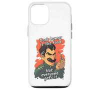 Carcasa para iPhone 12/12 Pro Sudadera con Capucha Dark Humor Is Like Food Not Everyone Gets It Sarcasm