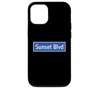 Carcasa para iPhone 12/12 Pro Sunset Blvd Los Ángeles Firma Hollywood Echo Park Lake Stars