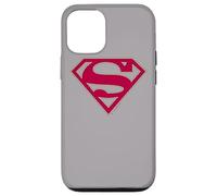 Carcasa para iPhone 12/12 Pro Superman Crimson & Gray Shield Grey