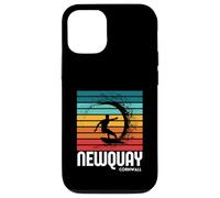 Carcasa para iPhone 12/12 Pro Surf Newquay Cornwall Playa Vintage Retro Surf