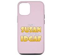 Carcasa para iPhone 12/12 Pro Susan Joke Idgaf Meme Cute Halloween Costume For Susans