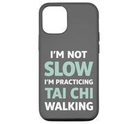 Carcasa para iPhone 12/12 Pro Tai Chi Caminando No Soy Lento Humor