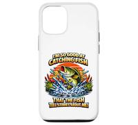 Carcasa para iPhone 12/12 Pro Tan Bueno para atrapar Peces, el pez Cuenta Historias sobre mí