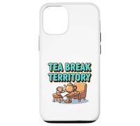 Carcasa para iPhone 12/12 Pro Tea Break Territory Acogedor Relajación Humor Diseño