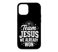 Carcasa para iPhone 12/12 Pro Team Jesus We Already Won Miembro De La Iglesia