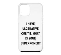 Carcasa para iPhone 12/12 Pro Tengo Colitis ulcerosa. ¿Cuál es tu Superpoder? Regalo de EII