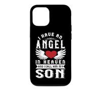 Carcasa para iPhone 12/12 Pro Tengo un ángel en el Cielo y lo llamo Recuerdo de mi Hijo