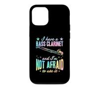Carcasa para iPhone 12/12 Pro Tengo un Clarinete bajo y no Tengo Miedo de Usarlo