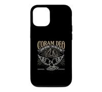 Carcasa para iPhone 12/12 Pro Teología reformada Coram Deo Christian Fire Dove Faith Design