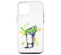 Carcasa para iPhone 12/12 Pro Tequila Shot Lime Splash Party Beber