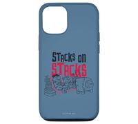 Carcasa para iPhone 12/12 Pro The Flintstones Fred Barney Stacks on Stacks