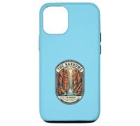 Carcasa para iPhone 12/12 Pro The Narrows Zion National Park Stream Senderismo Insignia