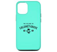 Carcasa para iPhone 12/12 Pro The Village of Calumet Grove - Diseño de Palmeras de Estilo clásico