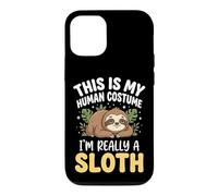 Carcasa para iPhone 12/12 Pro This Is My Human Costume I'm Really A Sloth Persona Perezosa