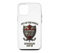 Carcasa para iPhone 12/12 Pro Toda la Armadura de Dios Efesios 6:10-18