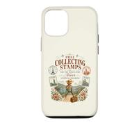 Carcasa para iPhone 12/12 Pro Todavía coleccionando Sellos Nunca dejó de Explorar los Amantes de los Viajes