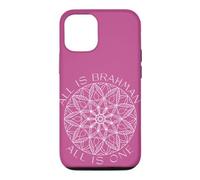 Carcasa para iPhone 12/12 Pro Todo es Brahman, Todo es uno, Yoga, Unicidad, Mandala Art