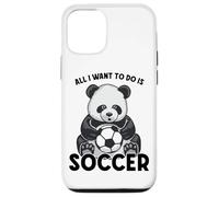 Carcasa para iPhone 12/12 Pro Todo lo Que Quiero Hacer en Panda Soccer es Cute Bear Player