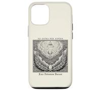 Carcasa para iPhone 12/12 Pro Todo lo Que ve el Anuncio de Cita Latina Astra per Aspera