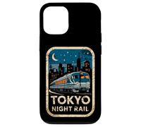 Carcasa para iPhone 12/12 Pro Tokyo Night Rail Japón Vintage City Train Anime Souvenir