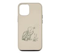 Carcasa para iPhone 12/12 Pro Tortuga Lovers Soplando Diente de León Naturaleza Cottagecore Gráfico