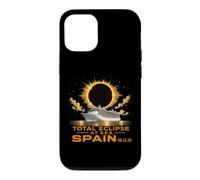 Carcasa para iPhone 12/12 Pro Total Solar Eclipse Spain Sea 12 August 2026 Men Women Kids