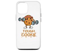 Carcasa para iPhone 12/12 Pro Tough Cookie Fitness Brownie Entrenamiento Chocolate Muscle