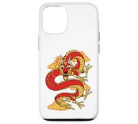 Carcasa para iPhone 12/12 Pro Traditional Zodiac Lucky Red Oriental Chinese Dragon