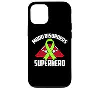 Carcasa para iPhone 12/12 Pro Trastornos del Estado de ánimo Superhero Warrior Fighter Cinta Verde Lima