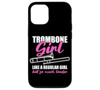 Carcasa para iPhone 12/12 Pro Trombone Girl - Trombón trombonista