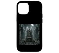 Carcasa para iPhone 12/12 Pro Trono Gótico Arruinado Fantasía Oscuro Diseño Catedral