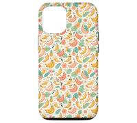 Carcasa para iPhone 12/12 Pro Tropical Banana Pattern Fruit Floral Beach Aesthetic