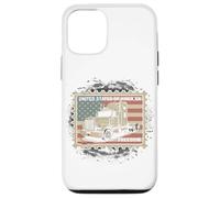 Carcasa para iPhone 12/12 Pro Truck Driver Trucker Camiseta Hombre Papá Big Rig American