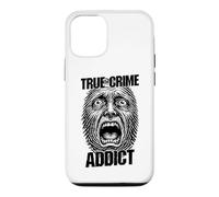 Carcasa para iPhone 12/12 Pro True Crime Adicto Huella Dactilar Grito Divertido Criminólogo